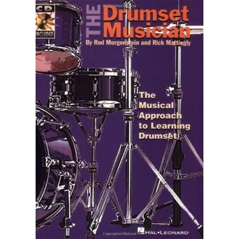 Hal Leonard HL06620011 The Drumset Musician Book/CD